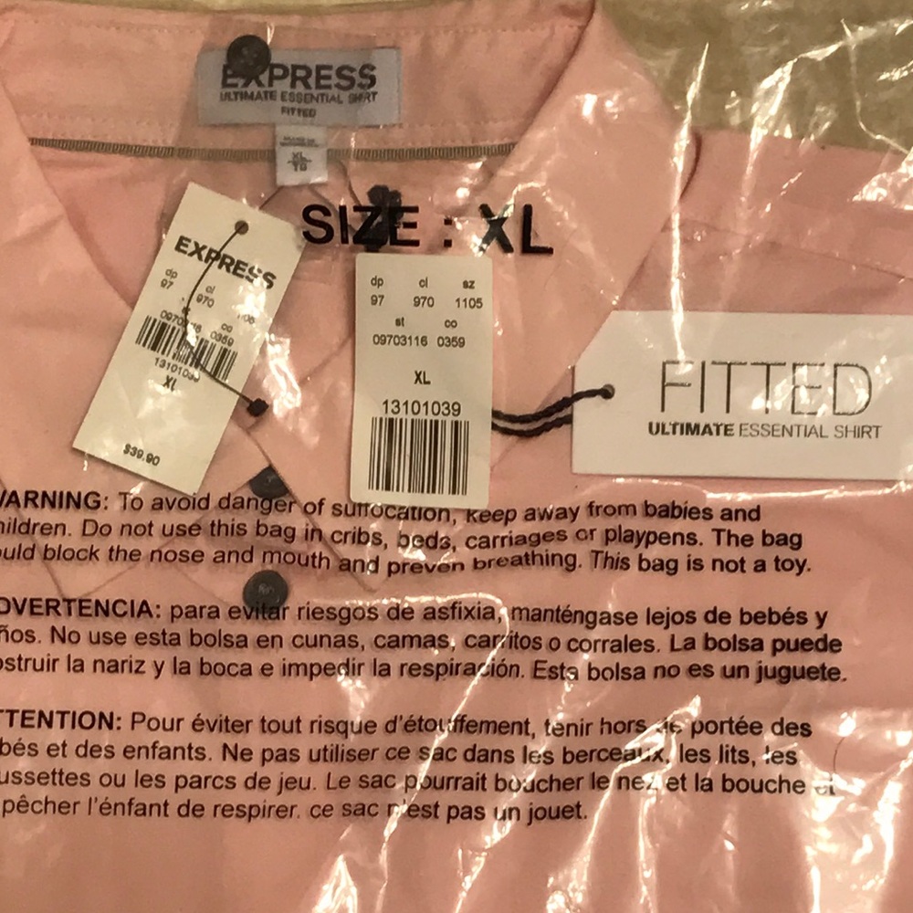 EXPRESS: Ultimate Essential Fitted Shirt